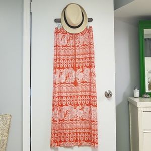 Floral Maxi Skirt - Medium